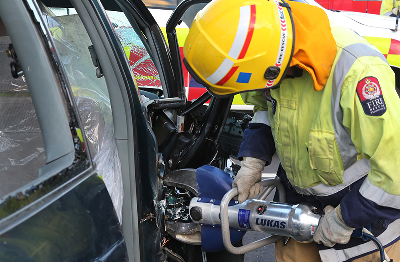 Volunteer Fire Brigade : Edgecumbe : New Zealand : Business News Photos : Richard Moore : Photographer